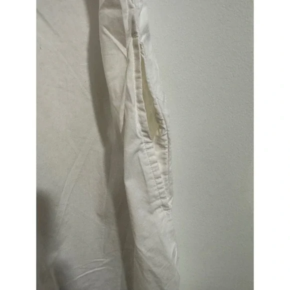 A New Day Mini A-Line Dress Womens 2X 2XL White Button Down Pocket Cottagecore - Picture 5 of 7